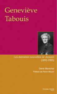 Geneviève Tabouis Nouveau Monde Éditions